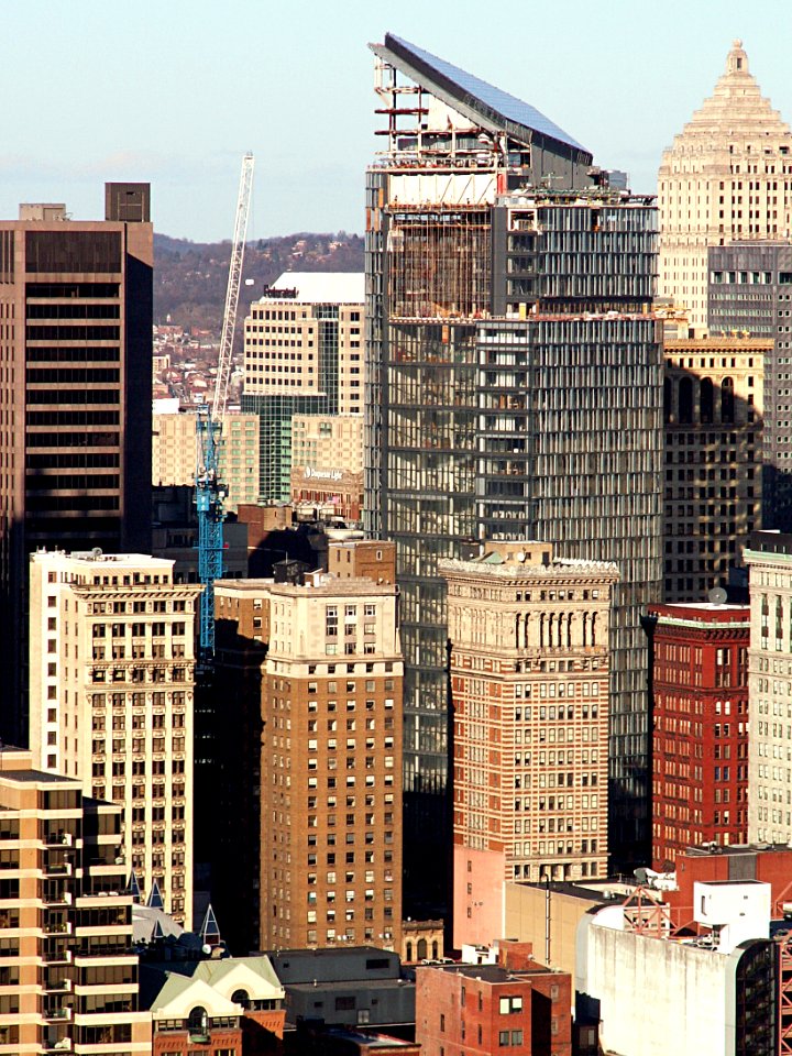 Tower at PNC Plaza with Fourth Avenue Bank Towers, 2015-03-17, 01