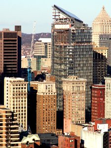 Tower at PNC Plaza with Fourth Avenue Bank Towers, 2015-03-17, 01 photo