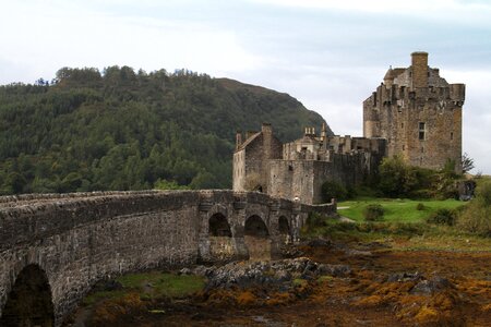 Medieval highlands scotland photo