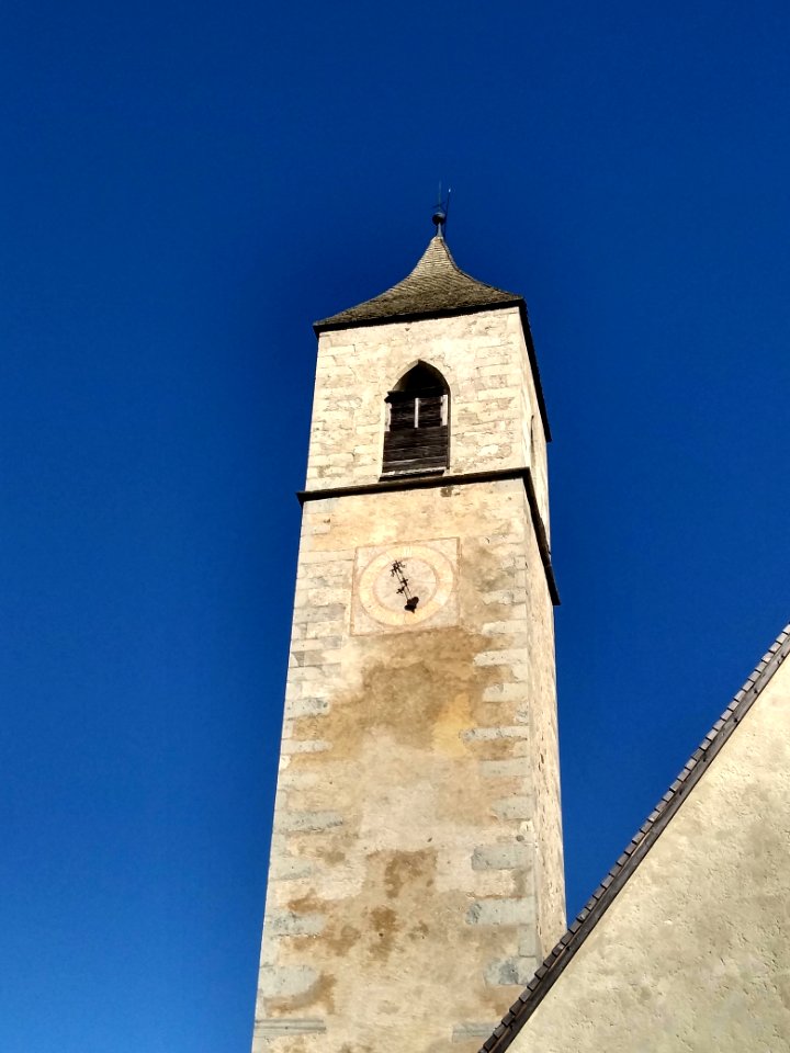 Tower of St. Peter in Siffian, Ritten, South Tyrol