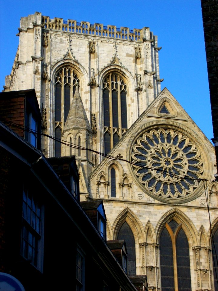 Tower and south transept, York Minster photo