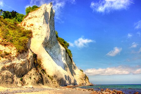 Island mön white cliffs cliff