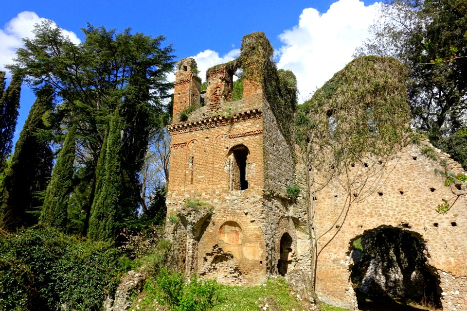 Tower of Santa Maria Maggiore - Giardino di Ninfa, Italy - DSC02961