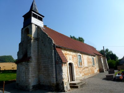 Tournehem-sur-la-Hem (Pas-de-Calais) église de Guémy