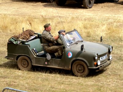 Trabant East German border patrol