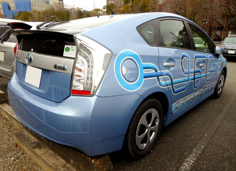 Toyota PRIUS PHV G (ZVW35) rear