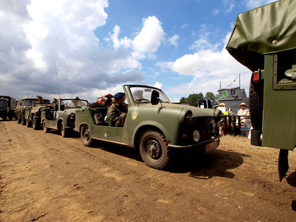 Trabant of the East German forces pic1