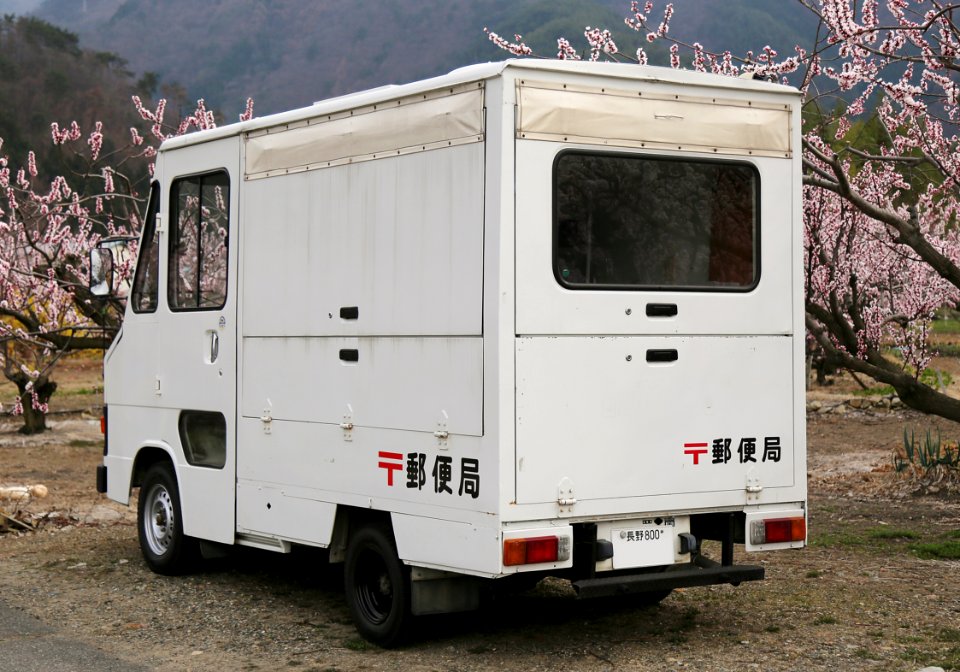 Toyota Quick Delivery post van rear