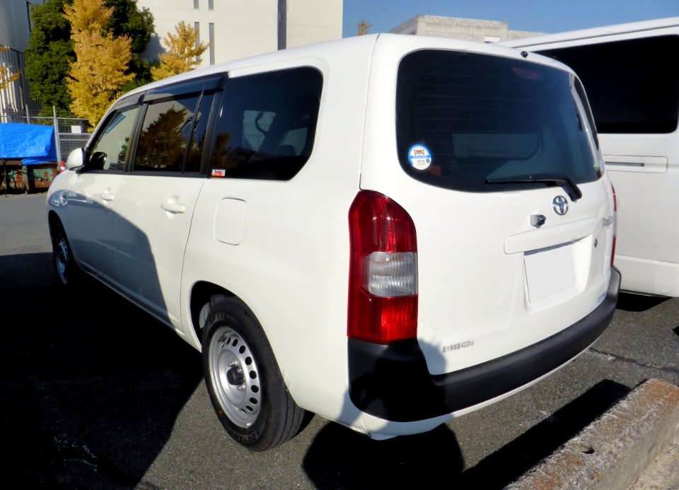 Toyota PROBOX GL (NSP160V) rear