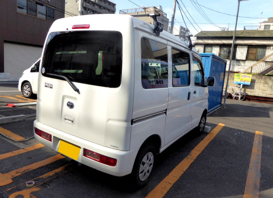 Toyota PIXIS VAN CRUISE (S321M) rear