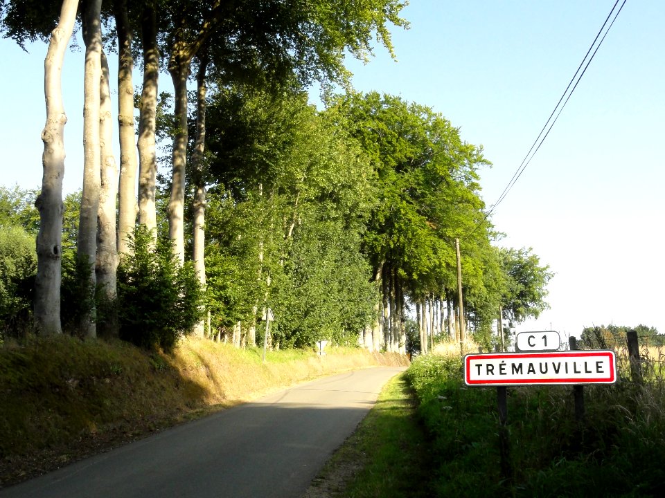 Trémauville (Seine-Mar.) entrée