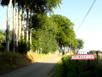 Trémauville (Seine-Mar.) entrée