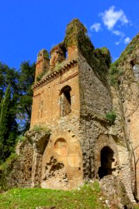Tower of Santa Maria Maggiore - Giardino di Ninfa, Italy - DSC02940