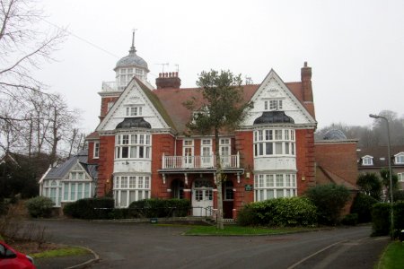 Tower House, 265–267 London Road, Withdean, Brighton (NHLE Code 1381677) (December 2016) (2)