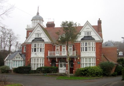 Tower House, 265–267 London Road, Withdean, Brighton (NHLE Code 1381677) (December 2016) (1)