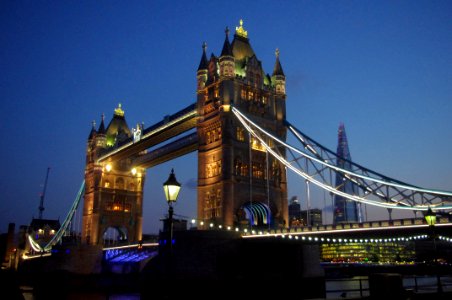 Tower Bridge by night 2013