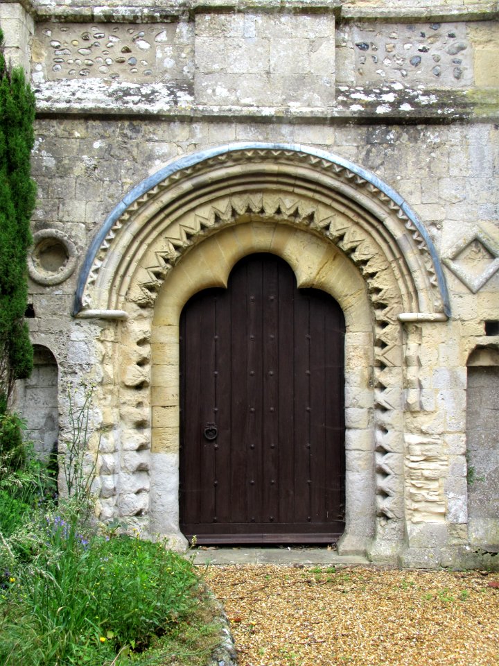 Tower doorway, St Mary, Climping