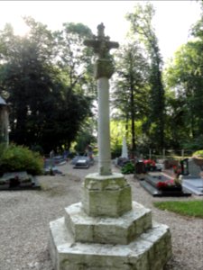 Trémauville (Seine-Mar.) croix de cimetière, recto