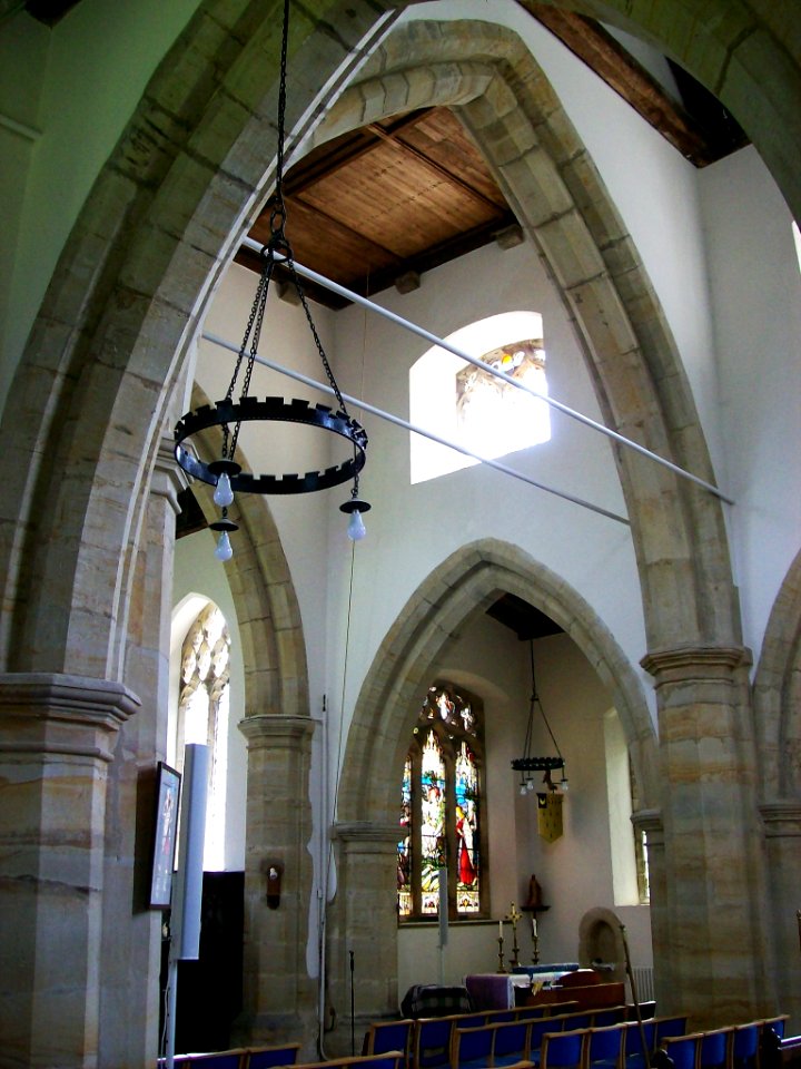 Tower crossing, Etchinham church