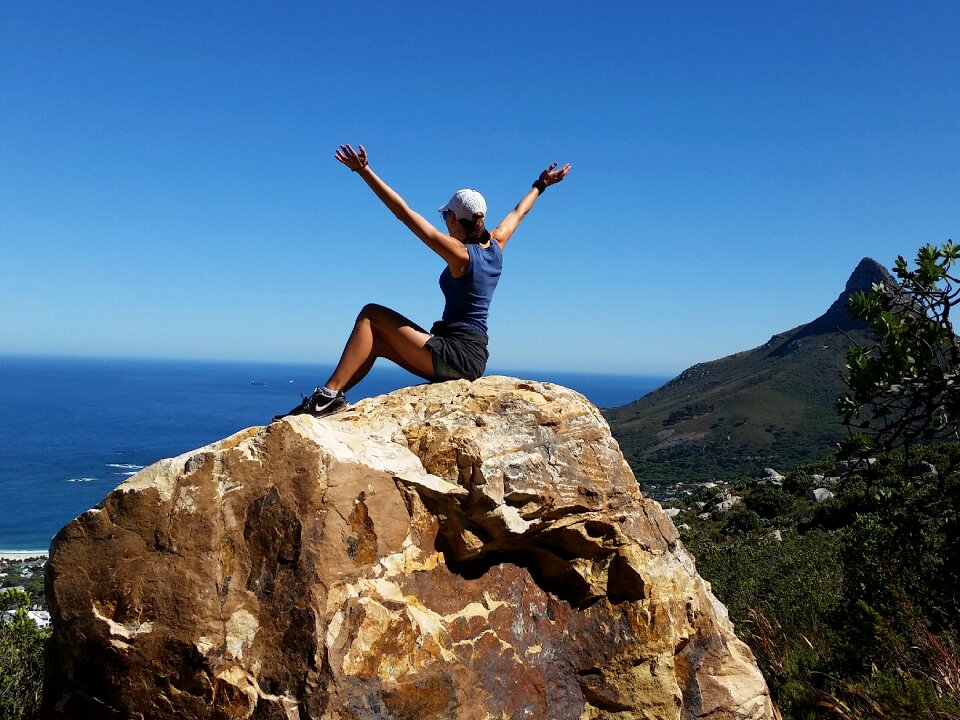Hiking happiness summer
