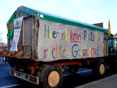 Tractor at the "Wir Haben Es Satt!" Demonstration 2019 06
