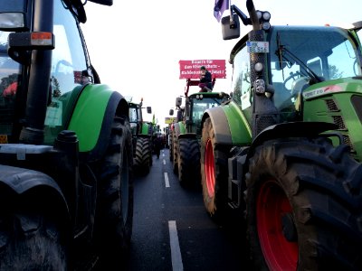Tractor at the "Wir Haben Es Satt!" Demonstration 2019 02