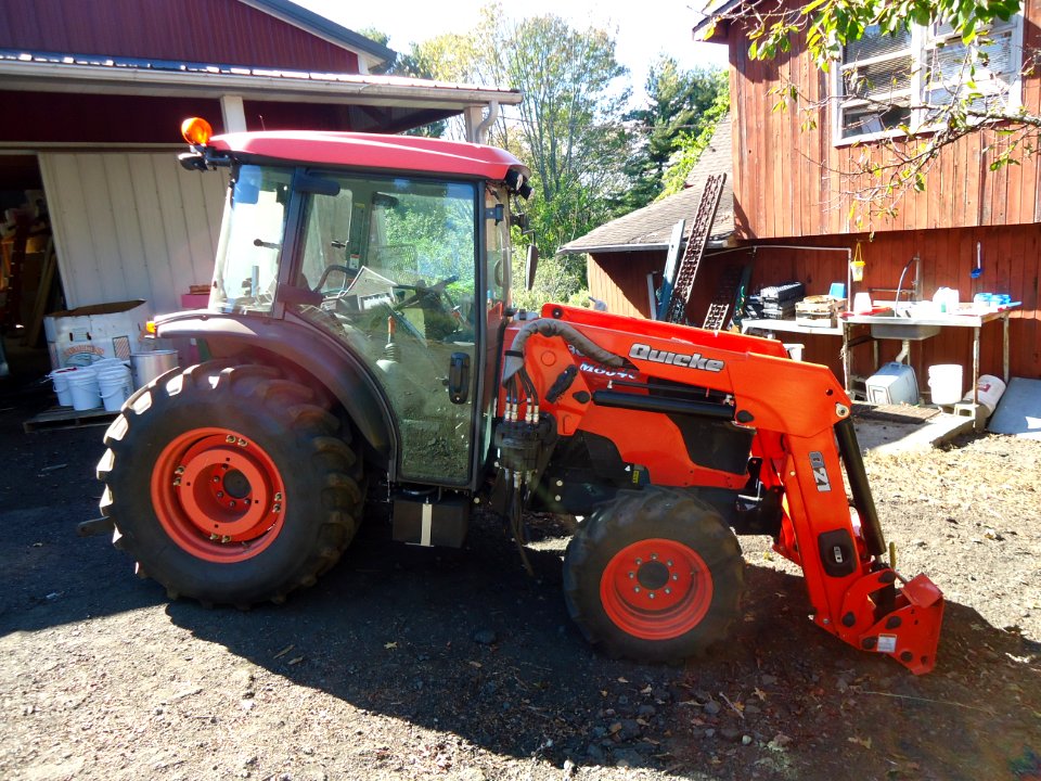 Tractor at Hillview Farms in NJ