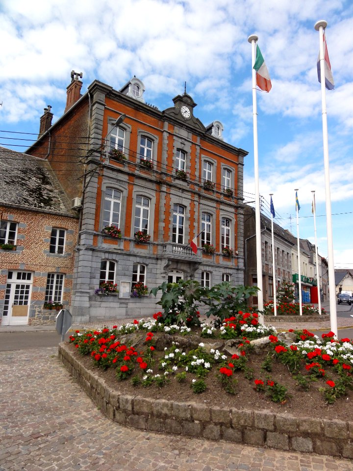 Trélon (Nord, fr) mairie