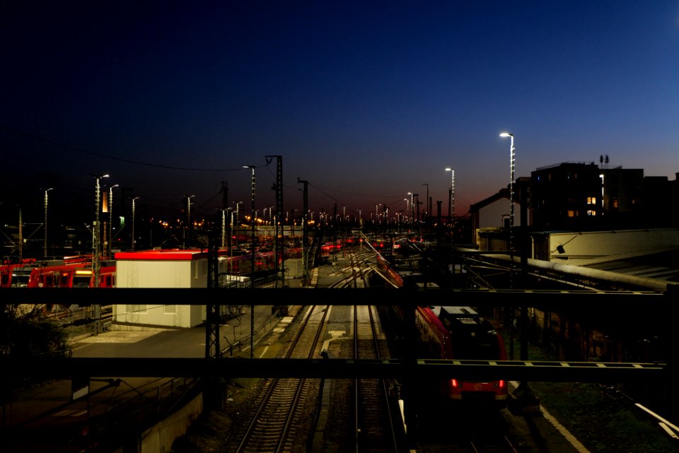 Tracks from Camberger Straße at night 2020-03-22 04