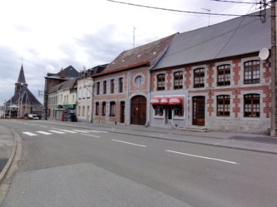 Trélon (Nord, Fr) Rue Aristide Briand