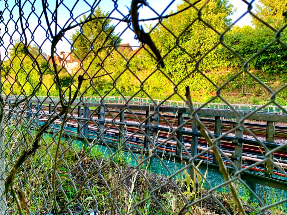 Tracks between Woodside Park and Totteridge & Whetstone