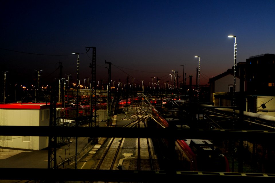 Tracks from Camberger Straße at night 2020-03-22 02