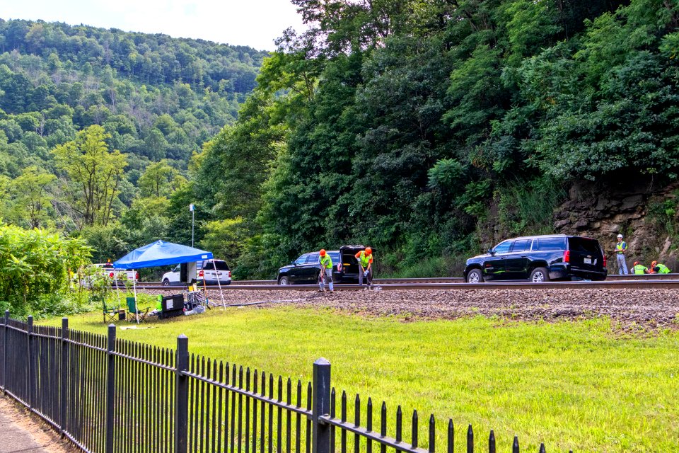 Trackwork on the Horseshoe Curve