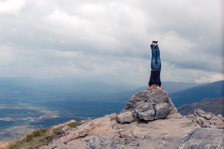 Yoga travel outdoor