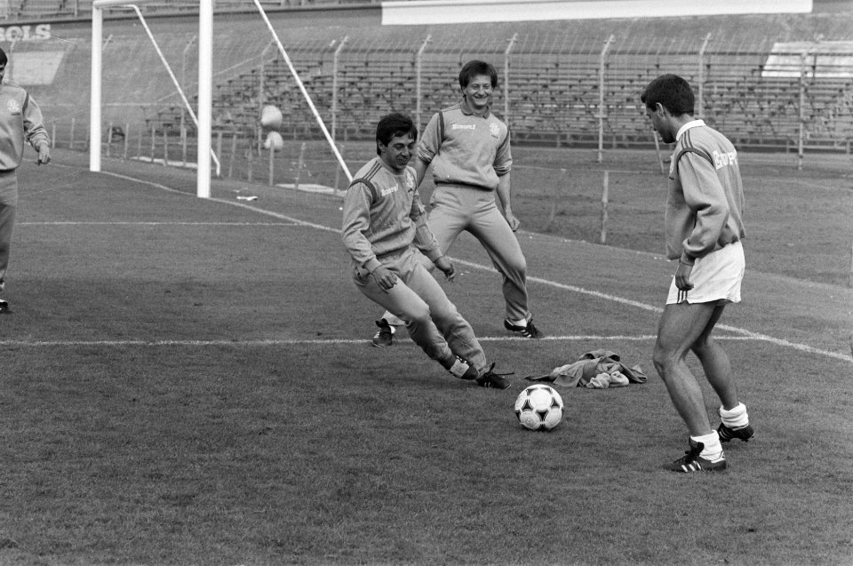 Training Olympique Marseille in Olympisch Stadion, Bestanddeelnr 934-2330