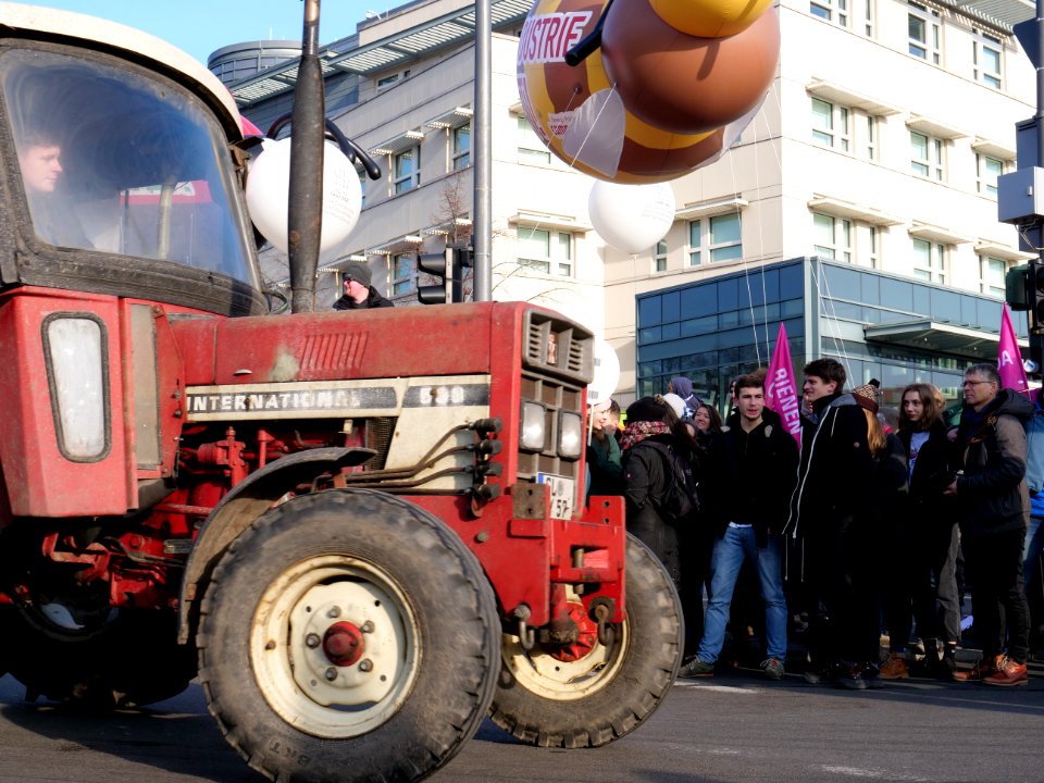 Tractor at the "Wir Haben Es Satt!" Demonstration 2019 23
