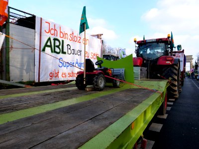 Tractor at the "Wir Haben Es Satt!" Demonstration 2019 13