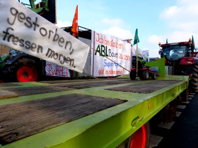 Tractor at the "Wir Haben Es Satt!" Demonstration 2019 12