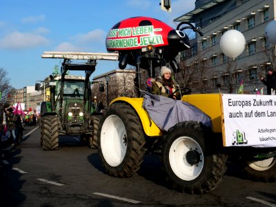 Tractor at the "Wir Haben Es Satt!" Demonstration 2019 15