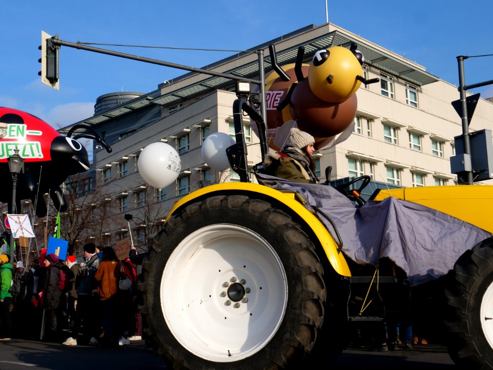 Tractor at the "Wir Haben Es Satt!" Demonstration 2019 16