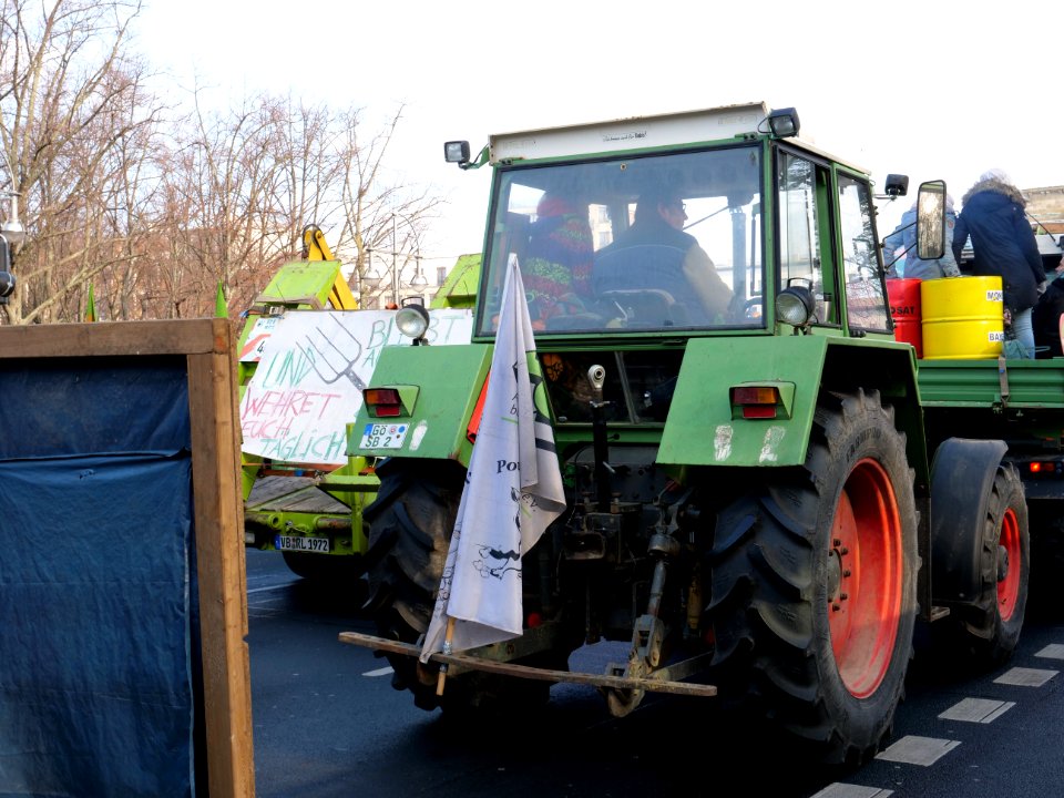 Tractor at the "Wir Haben Es Satt!" Demonstration 2019 14