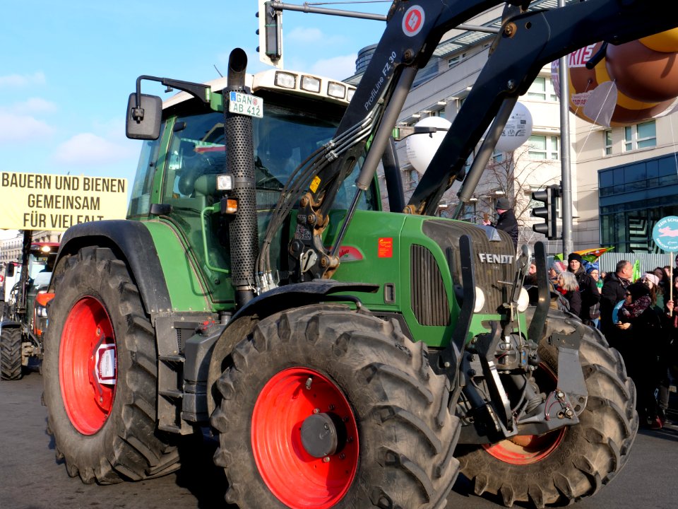 Tractor at the "Wir Haben Es Satt!" Demonstration 2019 17