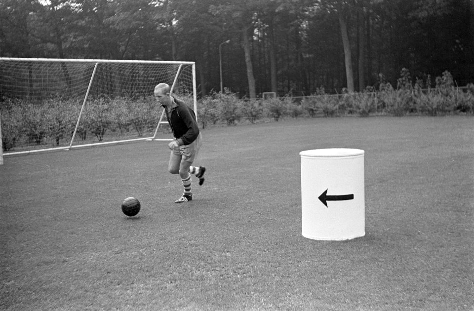 Training Nederlands elftal. Henk Groot, Bestanddeelnr 915-4833