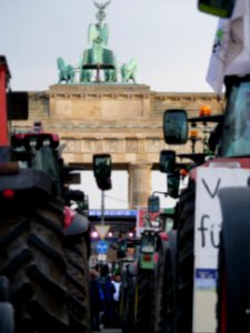 Tractor at the "Wir Haben Es Satt!" Demonstration 2019 112