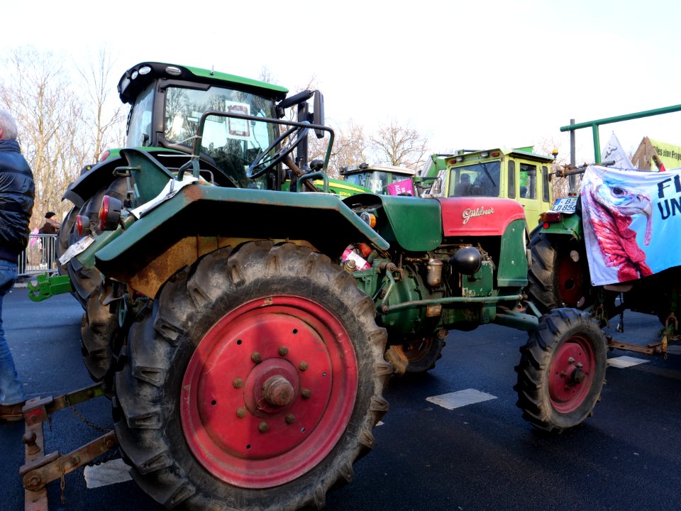 Tractor at the "Wir Haben Es Satt!" Demonstration 2019 11