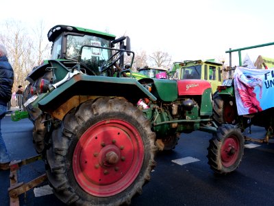 Tractor at the "Wir Haben Es Satt!" Demonstration 2019 11