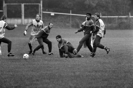 Training Nederlands elftal in Bosschenhoof ivm WE-interland tegen Hongarije, Bestanddeelnr 933-1067