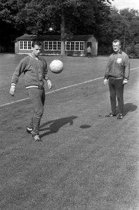 Training Nederlands elftal, Kessler neemt Suurbier onder handen, Bestanddeelnr 919-4859