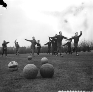 Training van het Nederlands elftal in Den Bosch, Bestanddeelnr 909-4173