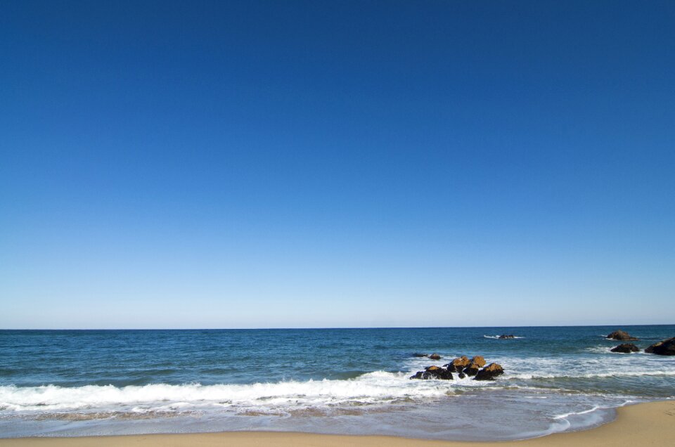 Sea nature mesh beach